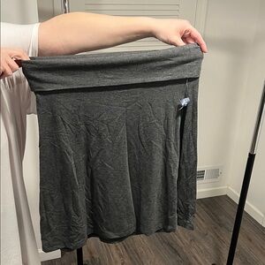 Old Navy Charcoal A-Line Skirt